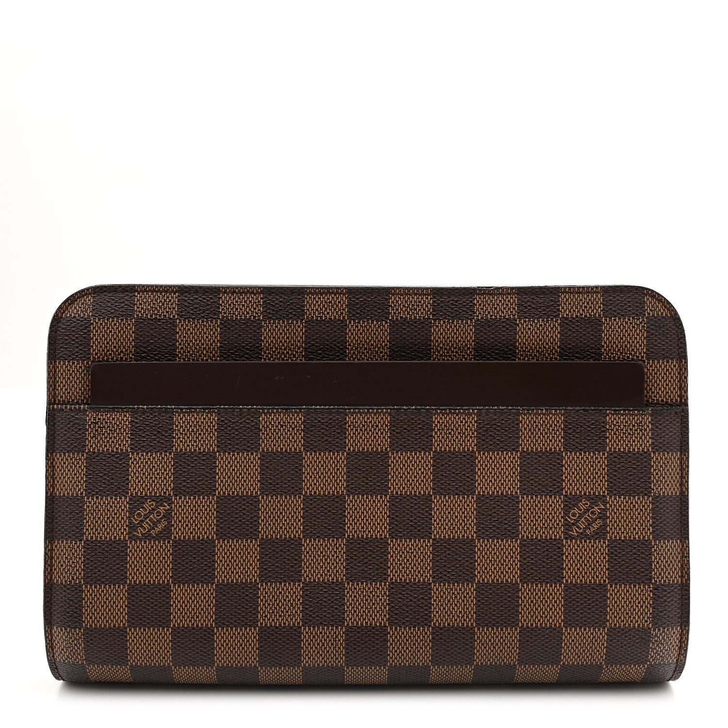 Louis Vuitton Damier Ebene Pochette Saint Louis Clutch 1 of 9