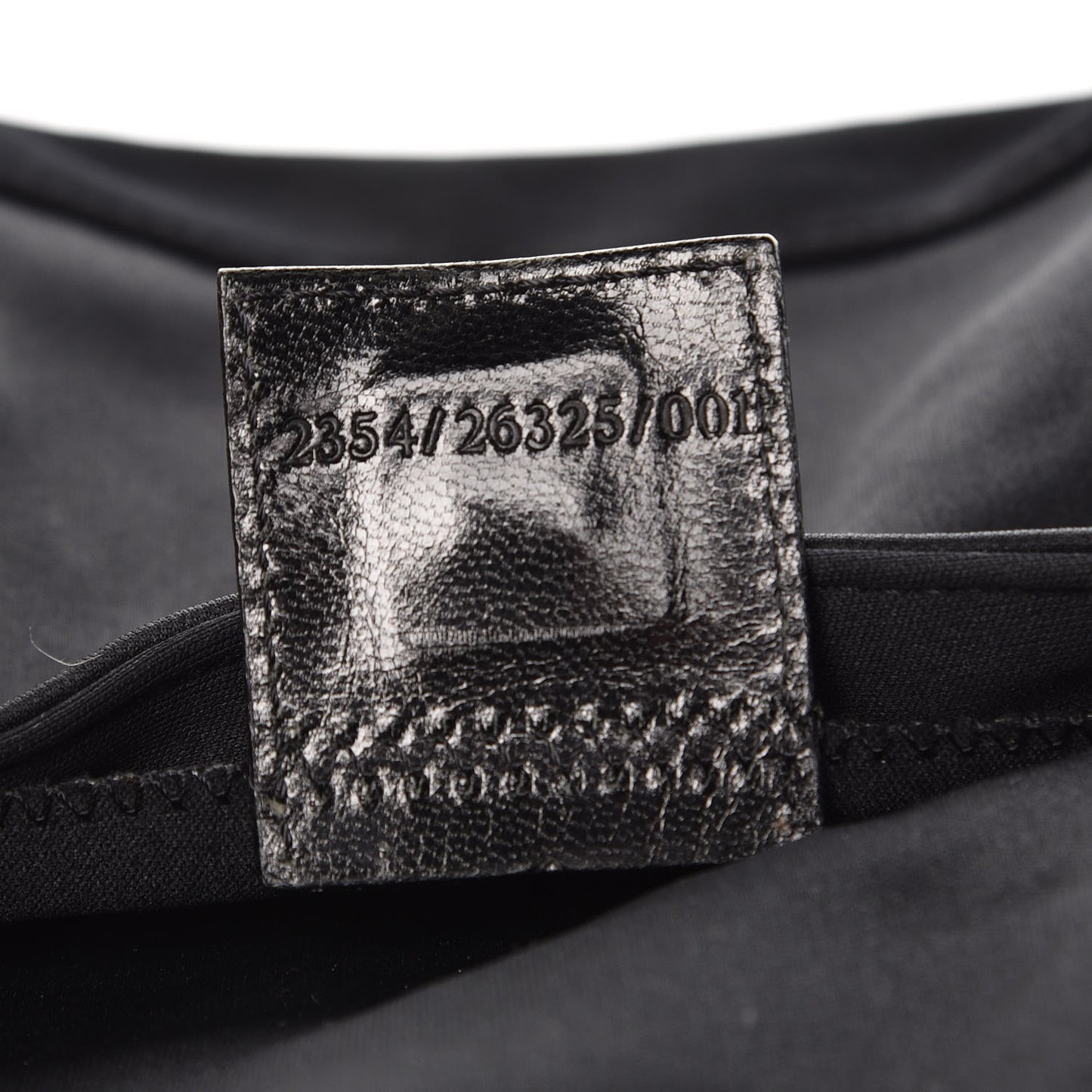 Satin Calfskin Baguette Black