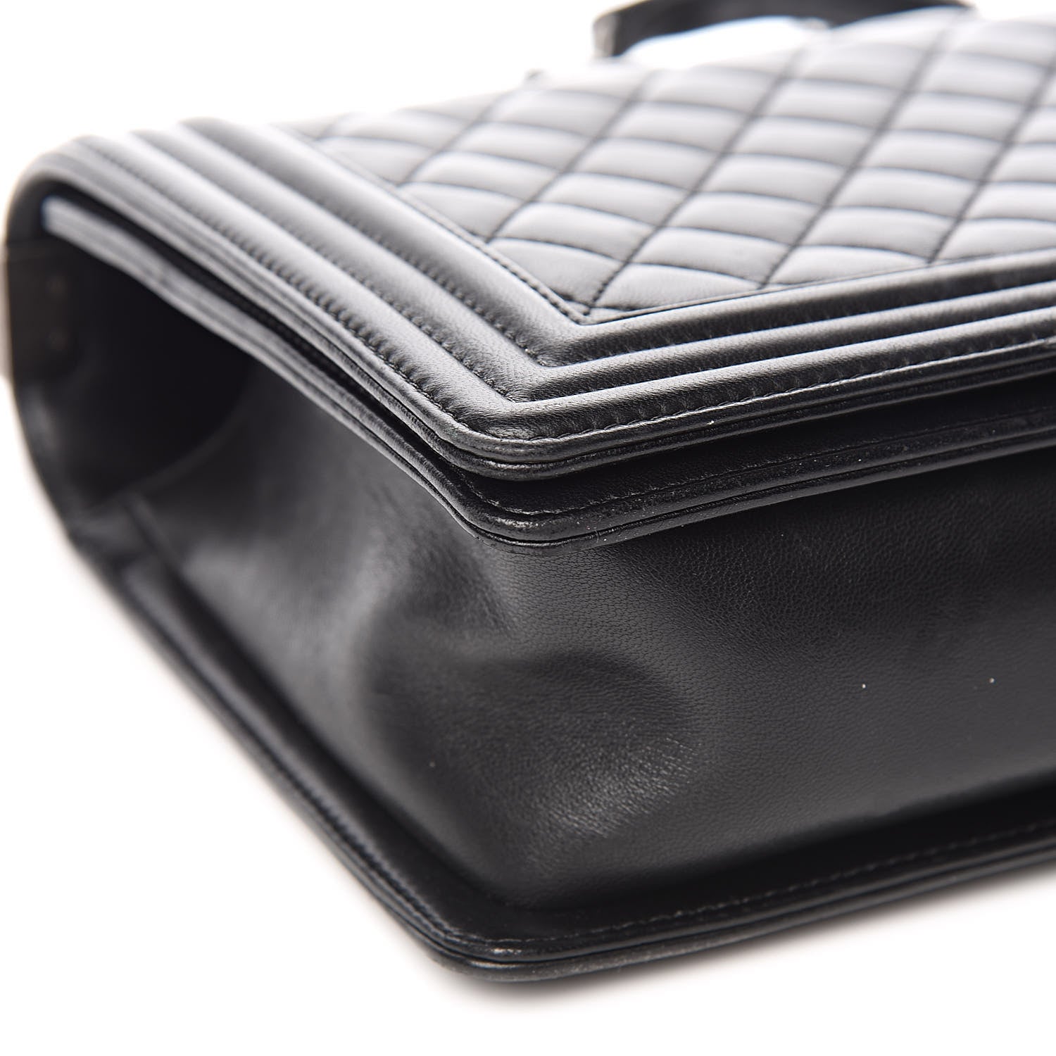 Chanel Lambskin Quilted New Medium Boy Flap Black 11 of 16