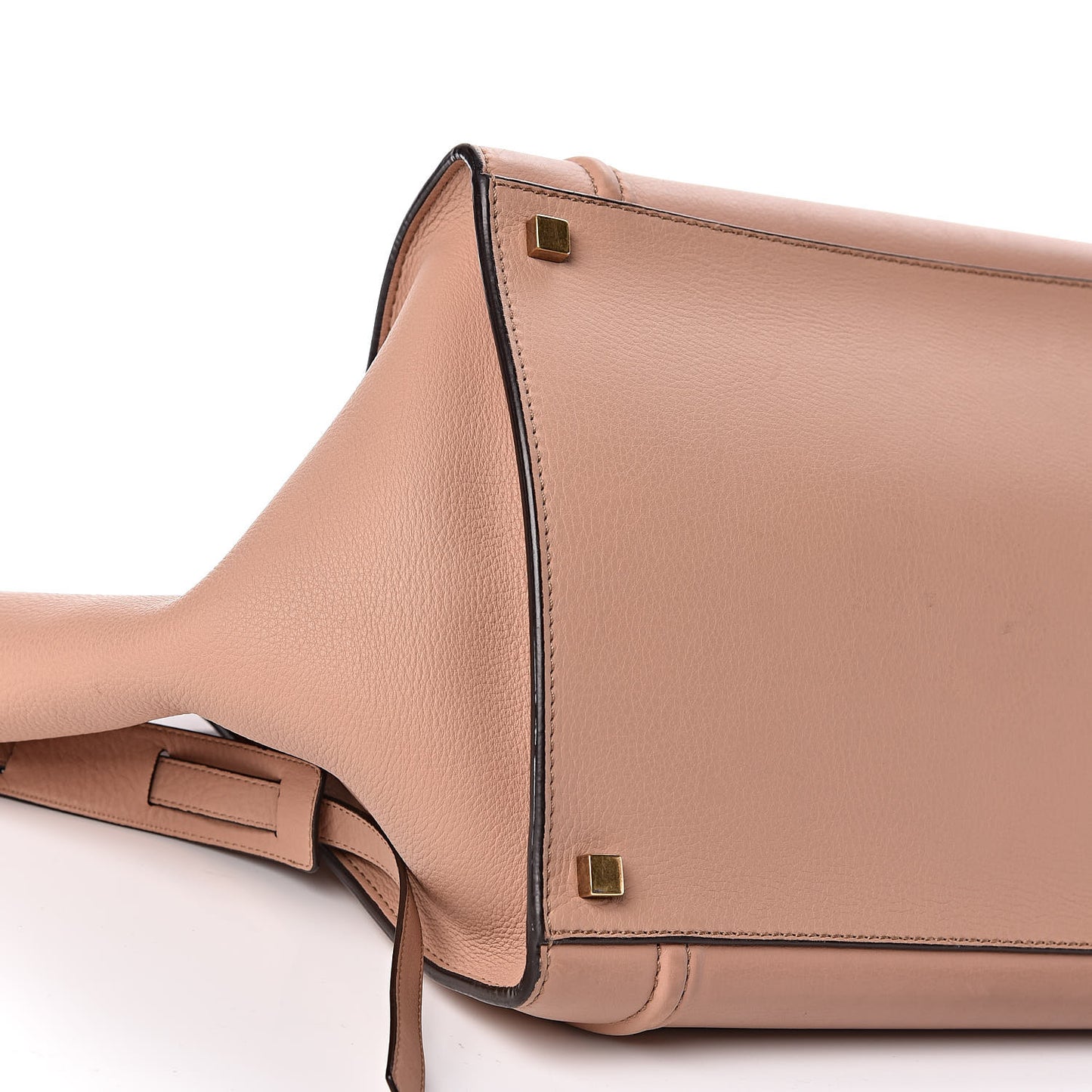 Supple Calfskin Medium Phantom Luggage Flesh