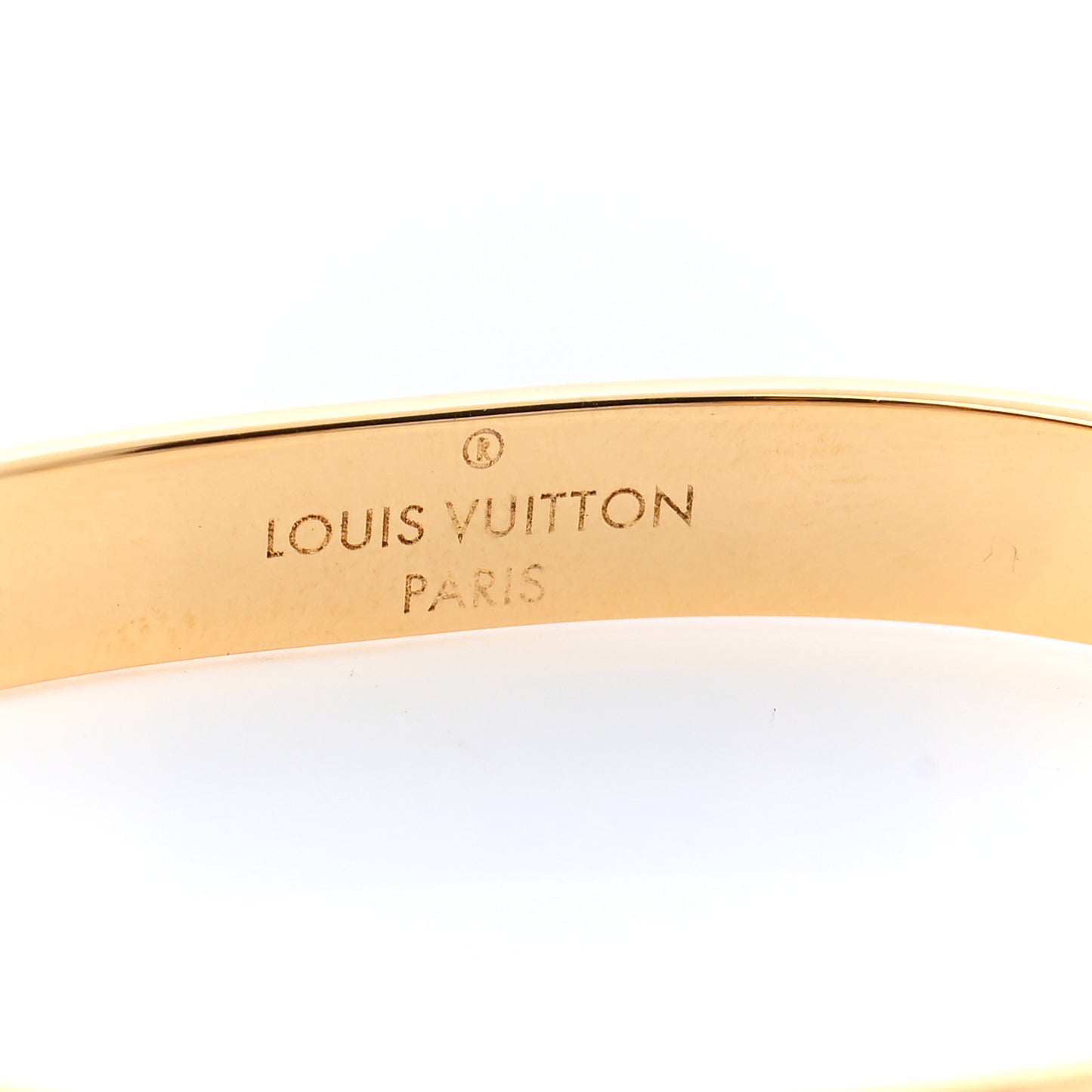 Nanogram Hoop Earrings Gold