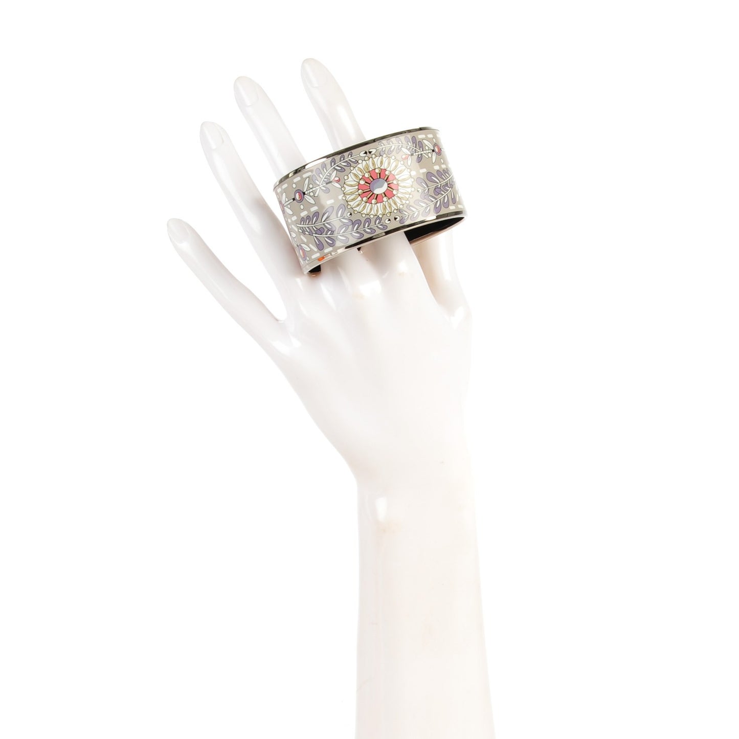 Enamel Printed Extra Wide Bracelet 65
