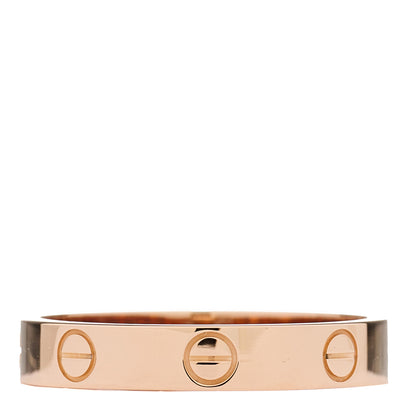 Cartier 18K Pink Gold 3.5mm LOVE Wedding Band Ring 57 8 1 of 4