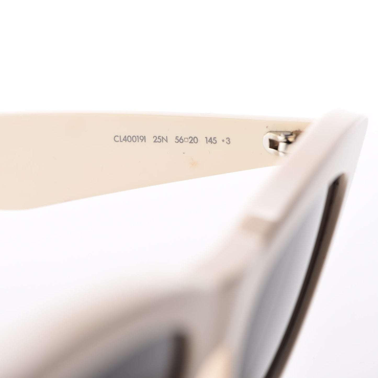 Acetate Cat Eye Sunglasses CL40019I Ivory