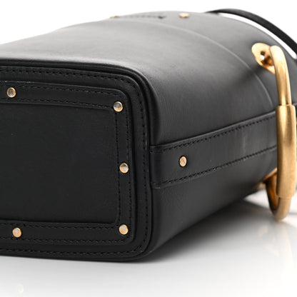Chloe Smooth Calfskin Small Roy Bucket Bag Black 11 of 13
