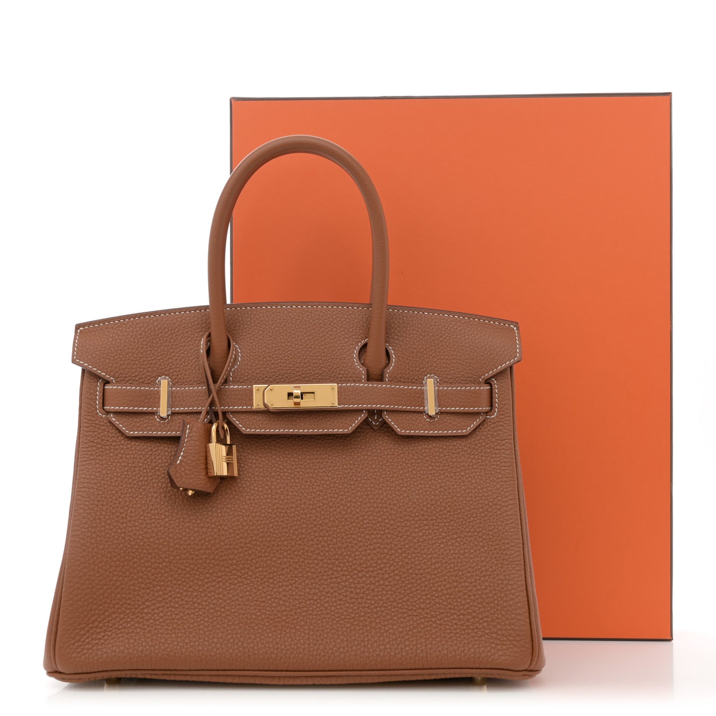 Togo Birkin 30 Gold