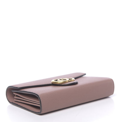 Gucci Cellarius Calfskin GG Marmont Chain Wallet Rosy Phard 4 of 11