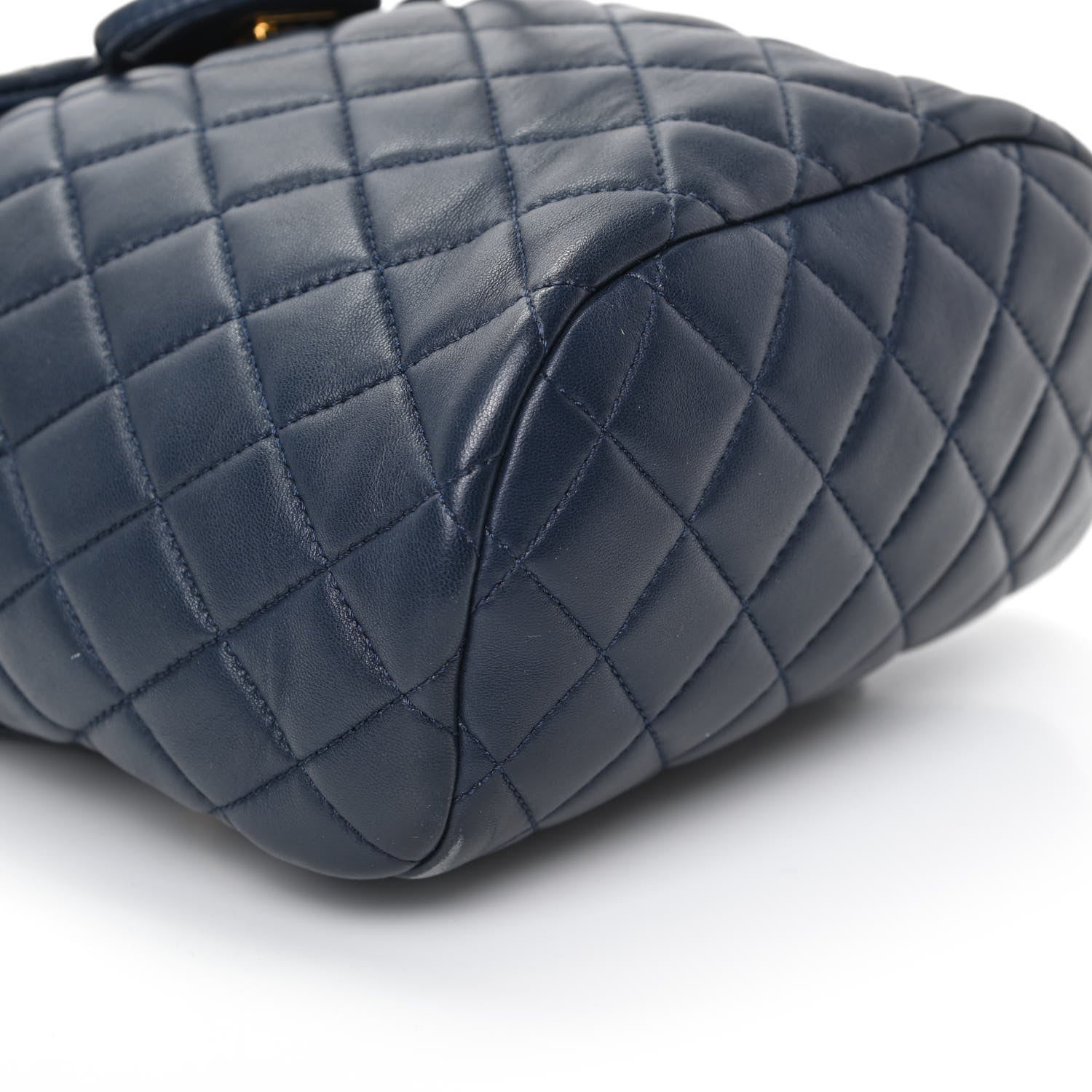 Chanel Lambskin Quilted Mini Urban Spirit Backpack Navy 6 of 10