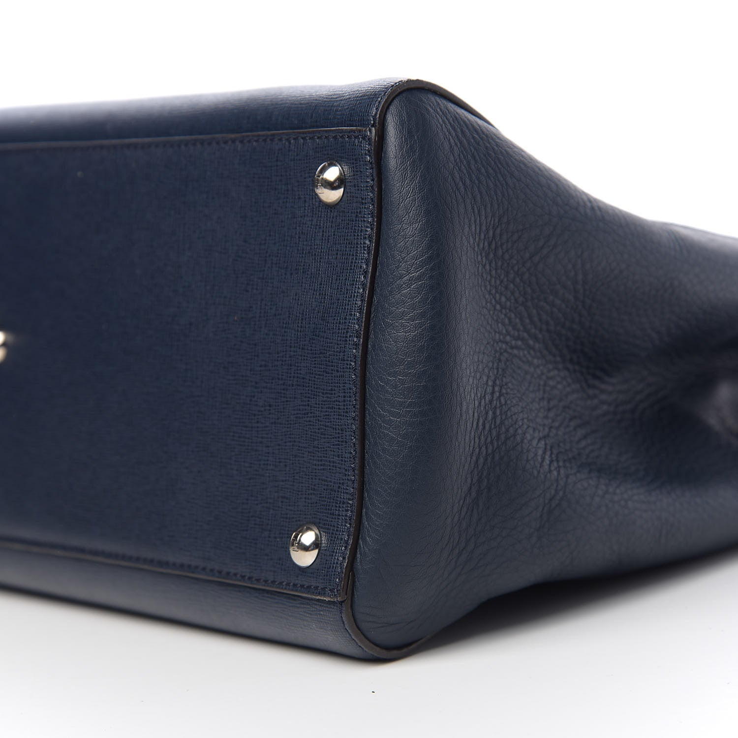 Fendi Vitello Elite Regular 2Jours Tote Lavagna 10 of 11