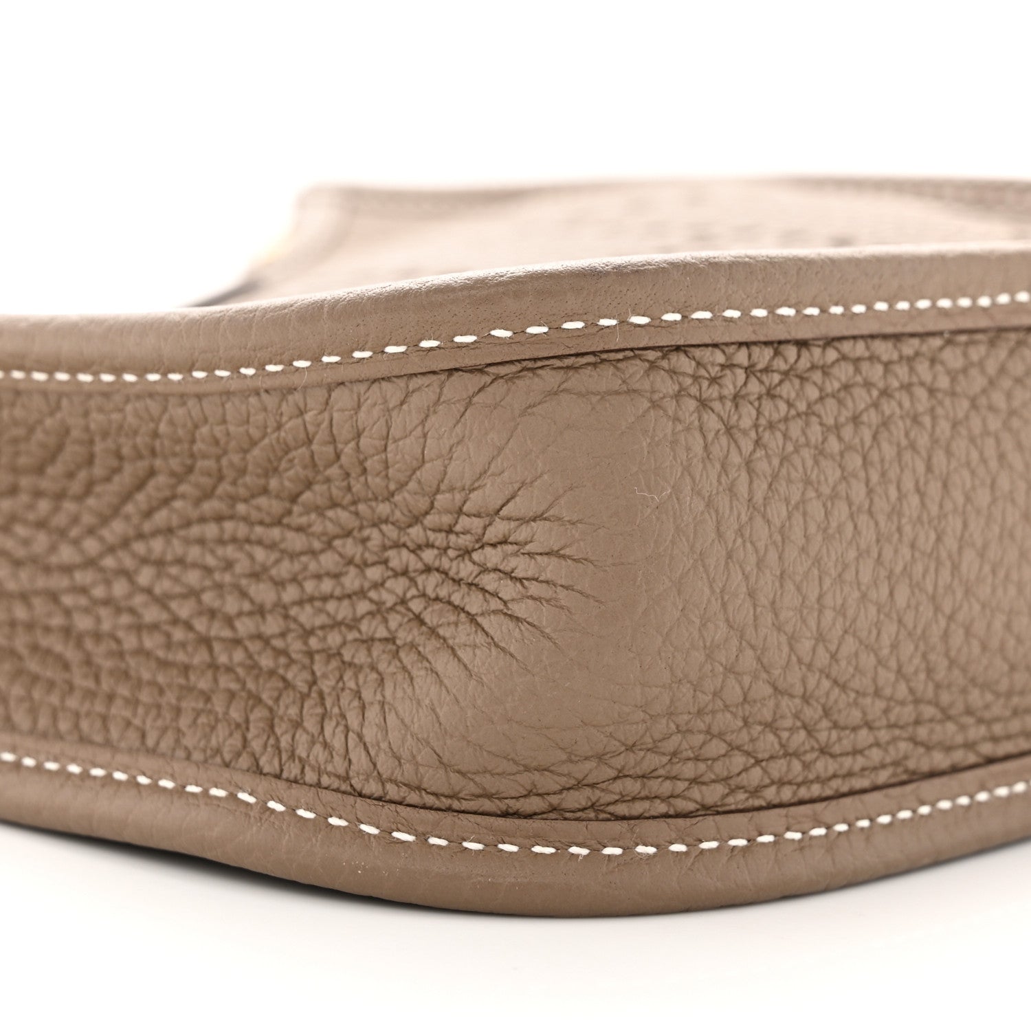 Hermes Taurillon Clemence Amazone Evelyne TPM Etoupe Bleu Indigo 9 of 11