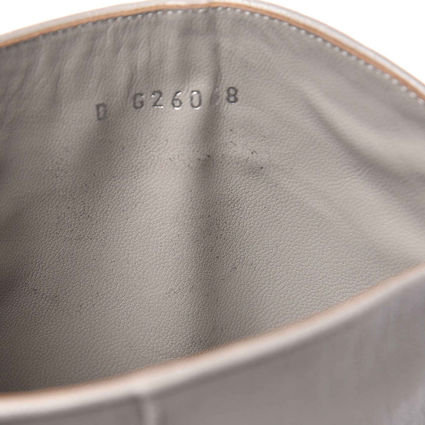 Calfskin Ascot CC Boots 41 Gray