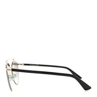 Christian Dior Metal DiorReflected Sunglasses Black Silver 3 of 8