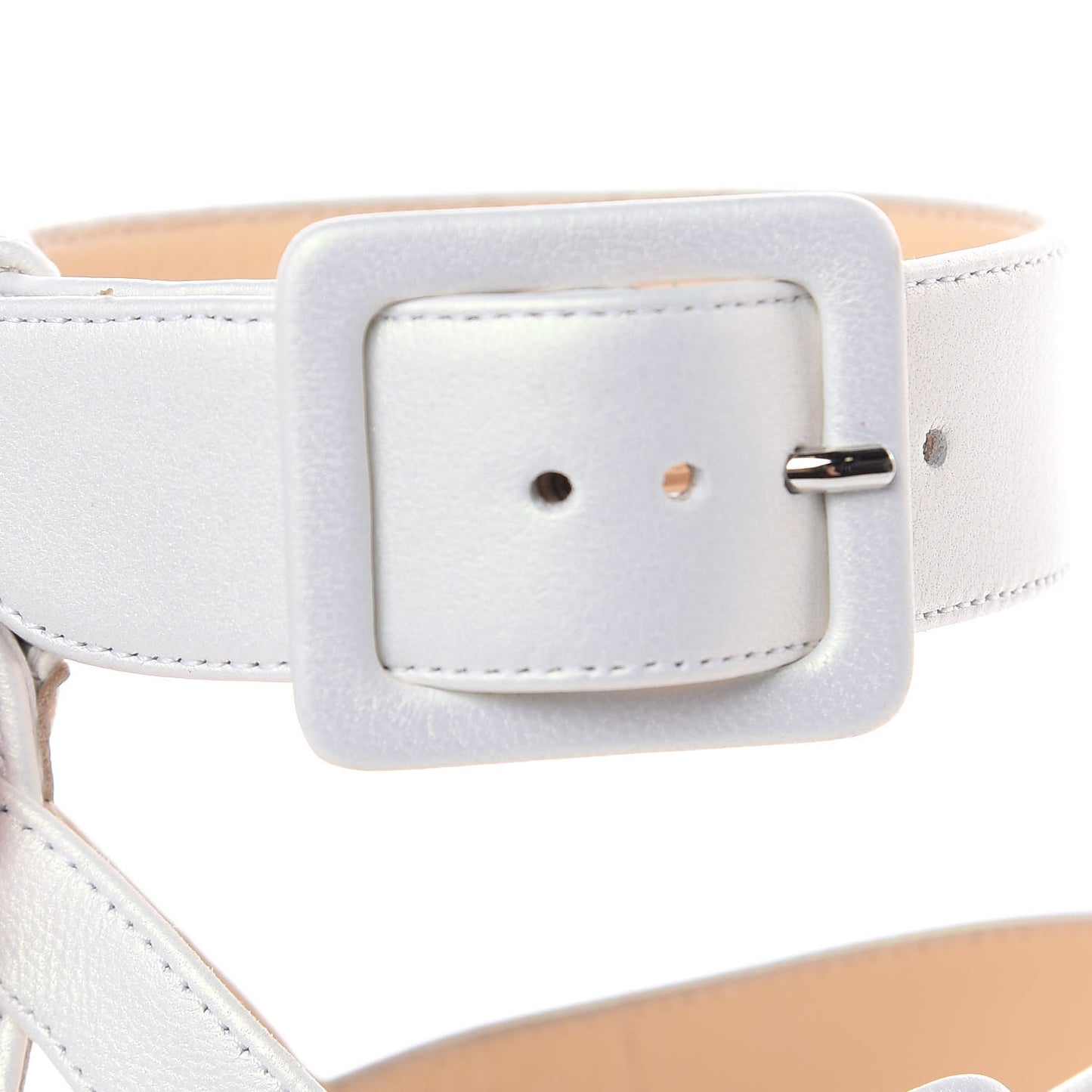 Nappa Multipot 100 Sandals 37.5 Snow White