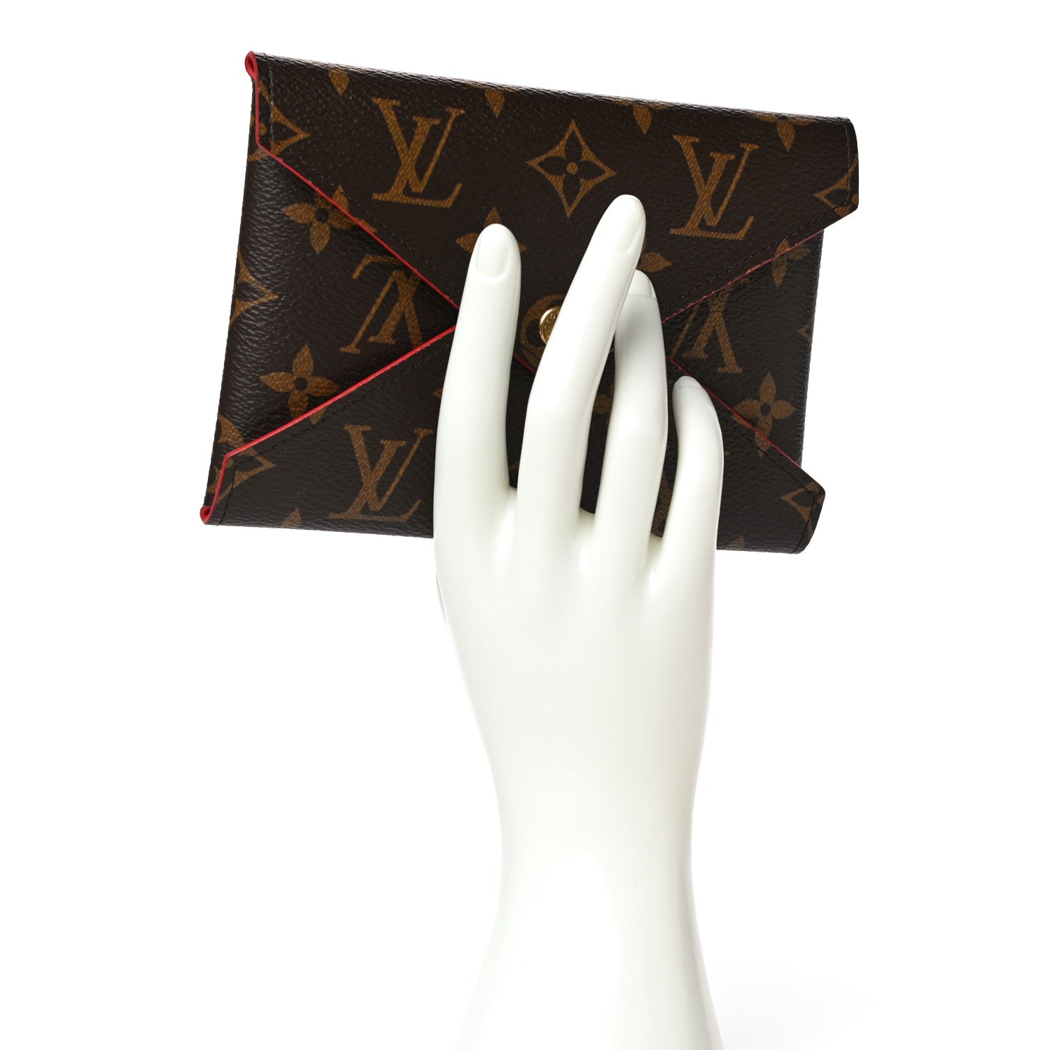 Louis Vuitton Monogram Medium Kirigami Pochette Insert Coquelicot 2 of 9