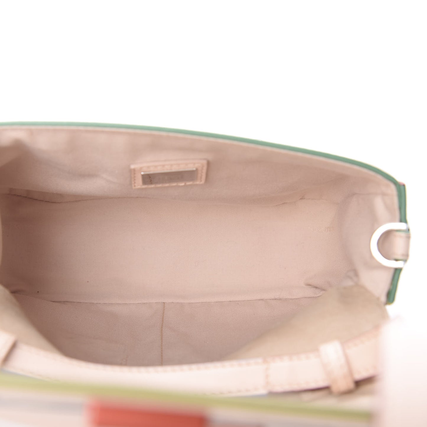 Vitello Dolce 3Baguette Shoulder Bag Camelia