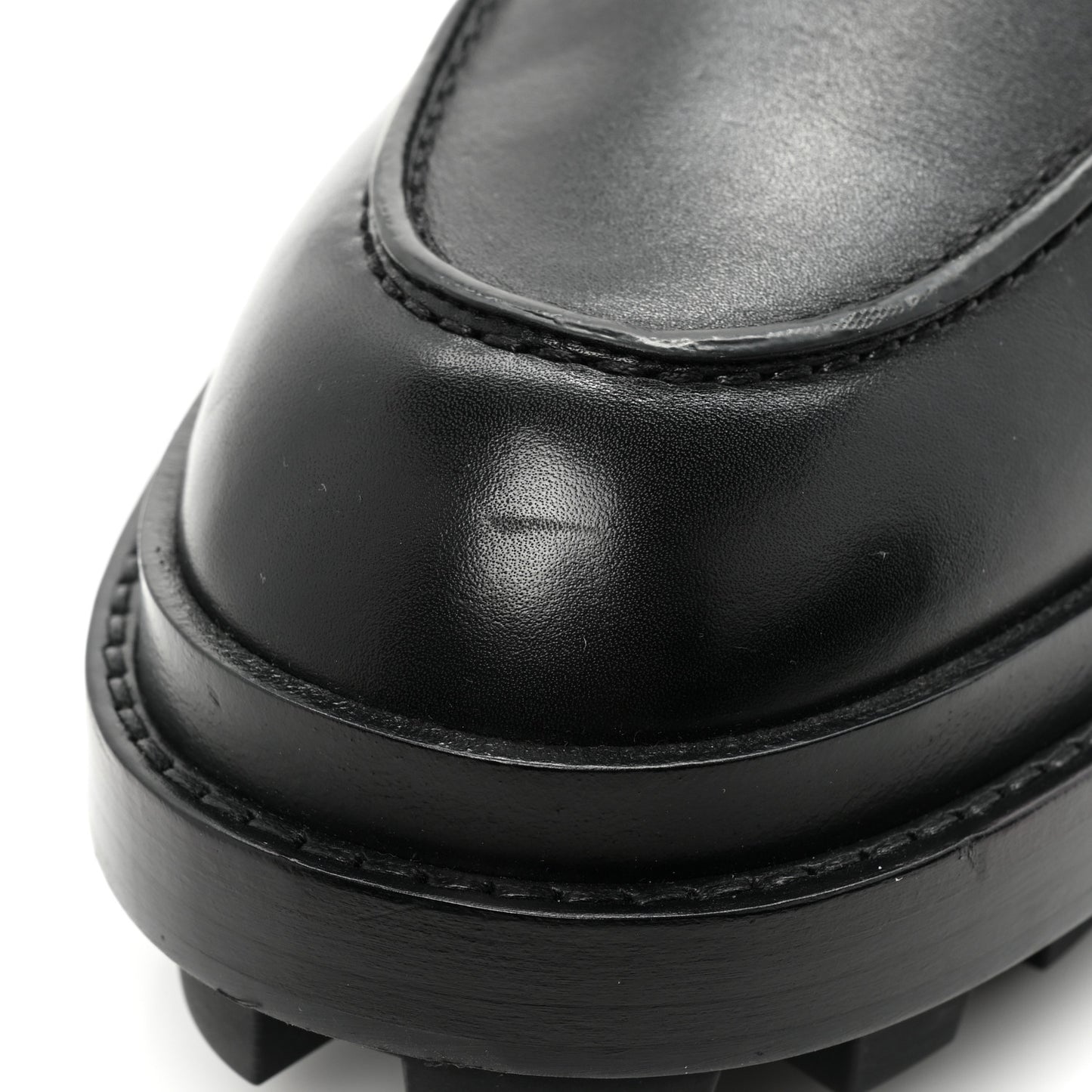 Calfskin Mens First Derby Shoes 40 Black