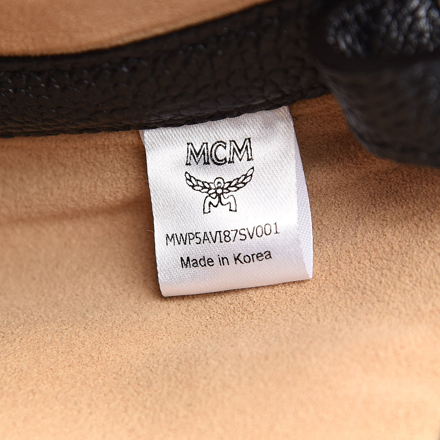MCM Visetos Diamond Medium Tote Silver 7 of 9