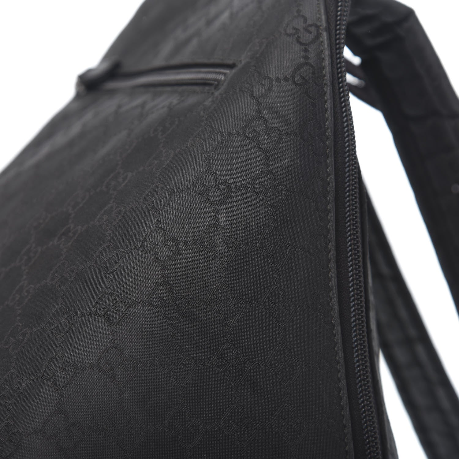 Gucci Nylon Monogram Medium Backpack Black 10 of 13