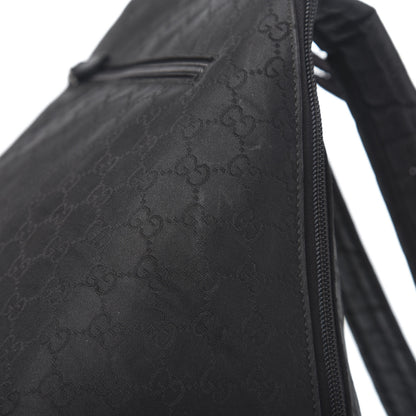 Gucci Nylon Monogram Medium Backpack Black 10 of 13
