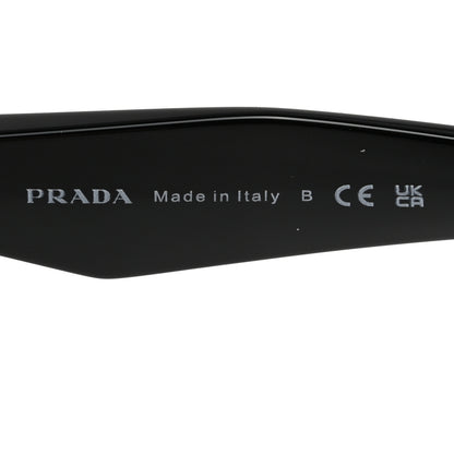 Prada Acetate Symbole Sunglasses SPR 19Z Black 6 of 8