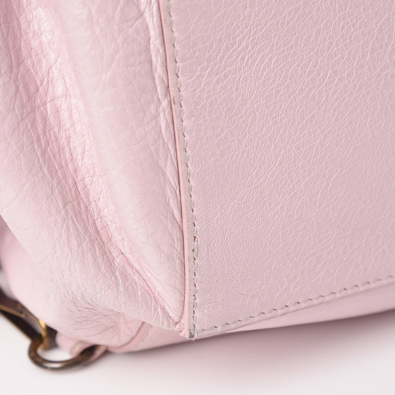 Balenciaga Agneau Classic Hardware Zip Traveler Backpack Rose Poudre Rose Petunia 11 of 16