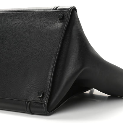 Celine Supple Calfskin Medium Phantom Luggage Black 8 of 9