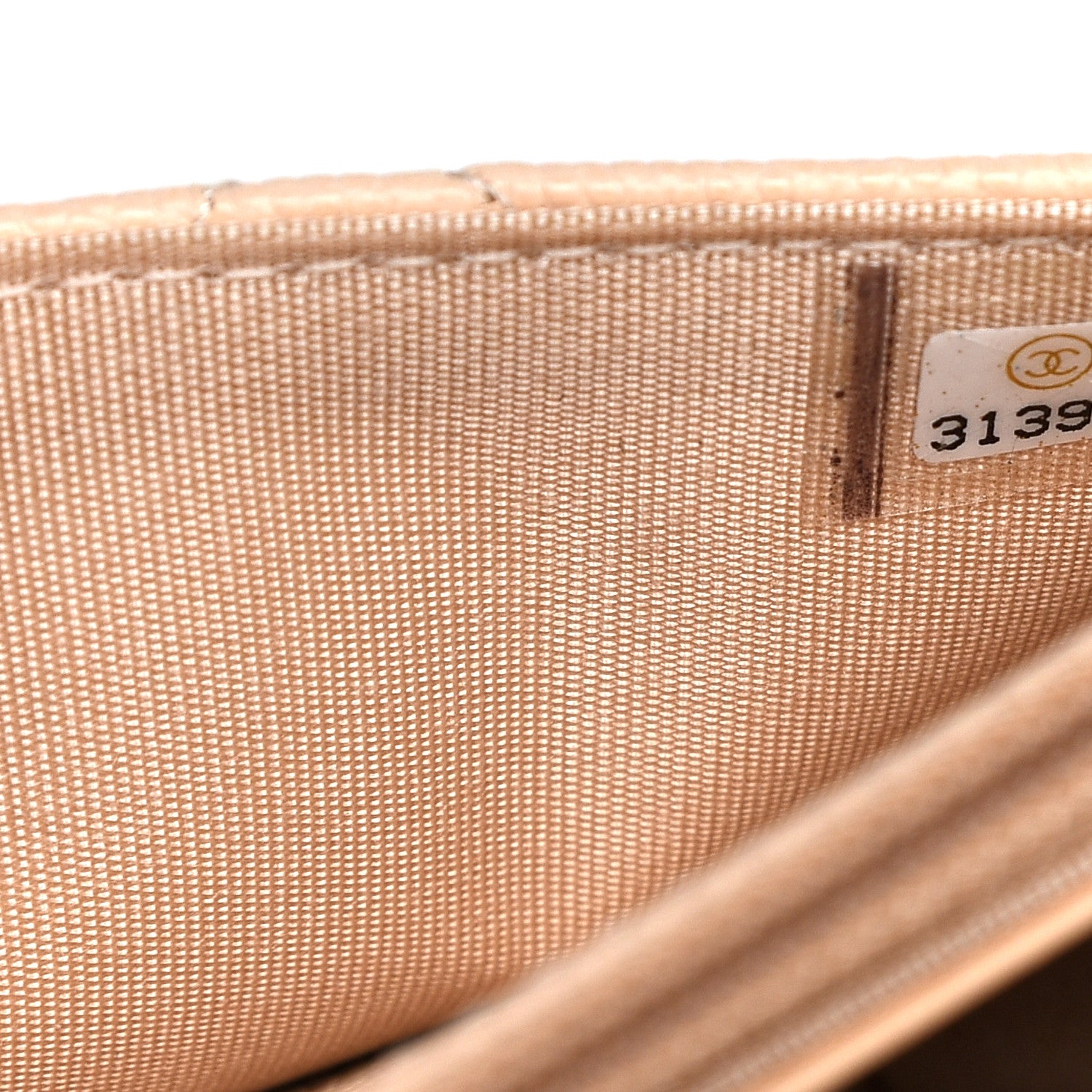 Chanel Caviar Quilted Coco Candy Wallet On Chain WOC Beige 8 of 10