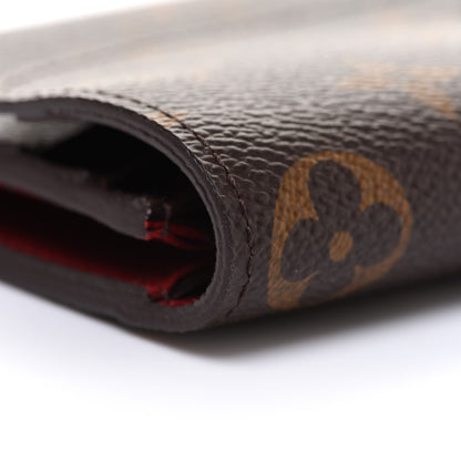 Louis Vuitton Monogram Emilie Wallet Fuchsia 9 of 10