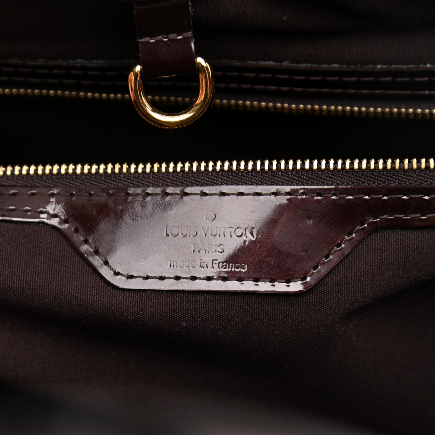Louis Vuitton Vernis Wilshire MM Amarante 6 of 9