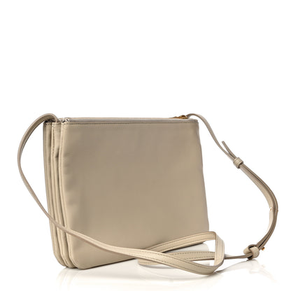 Celine Lambskin Large Trio Crossbody Bag Linen 3 of 12