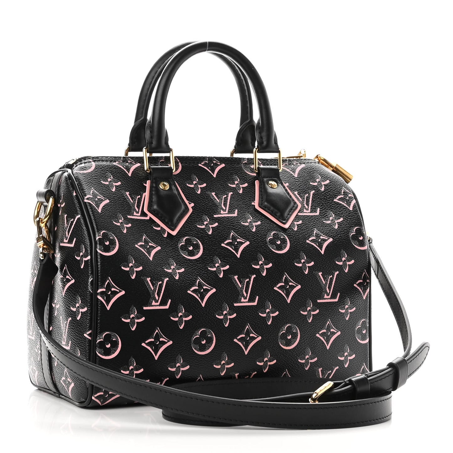 Monogram Fall for You Speedy Bandouliere 25 Black