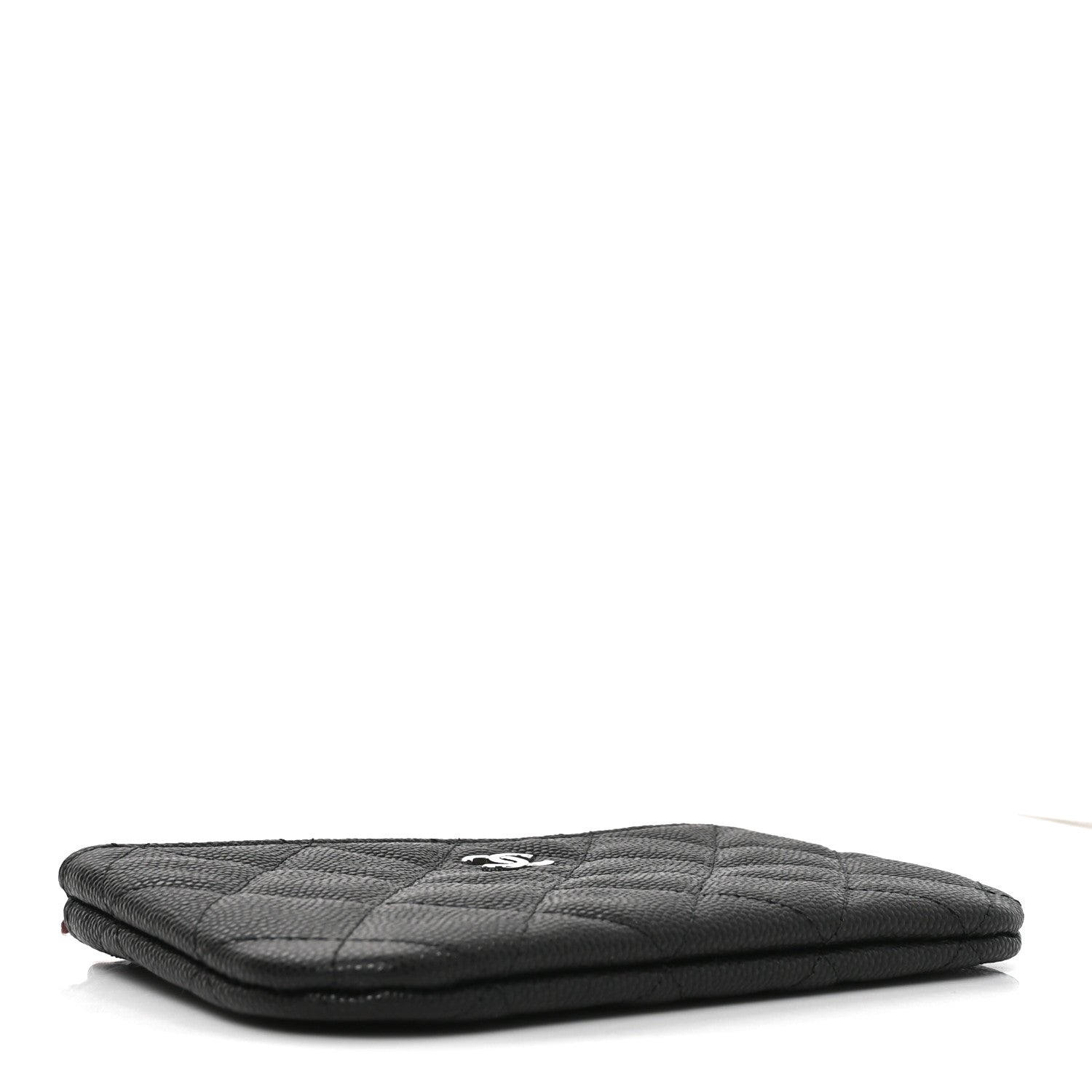 Chanel Caviar Quilted Small Cosmetic Case Black 4 of 8