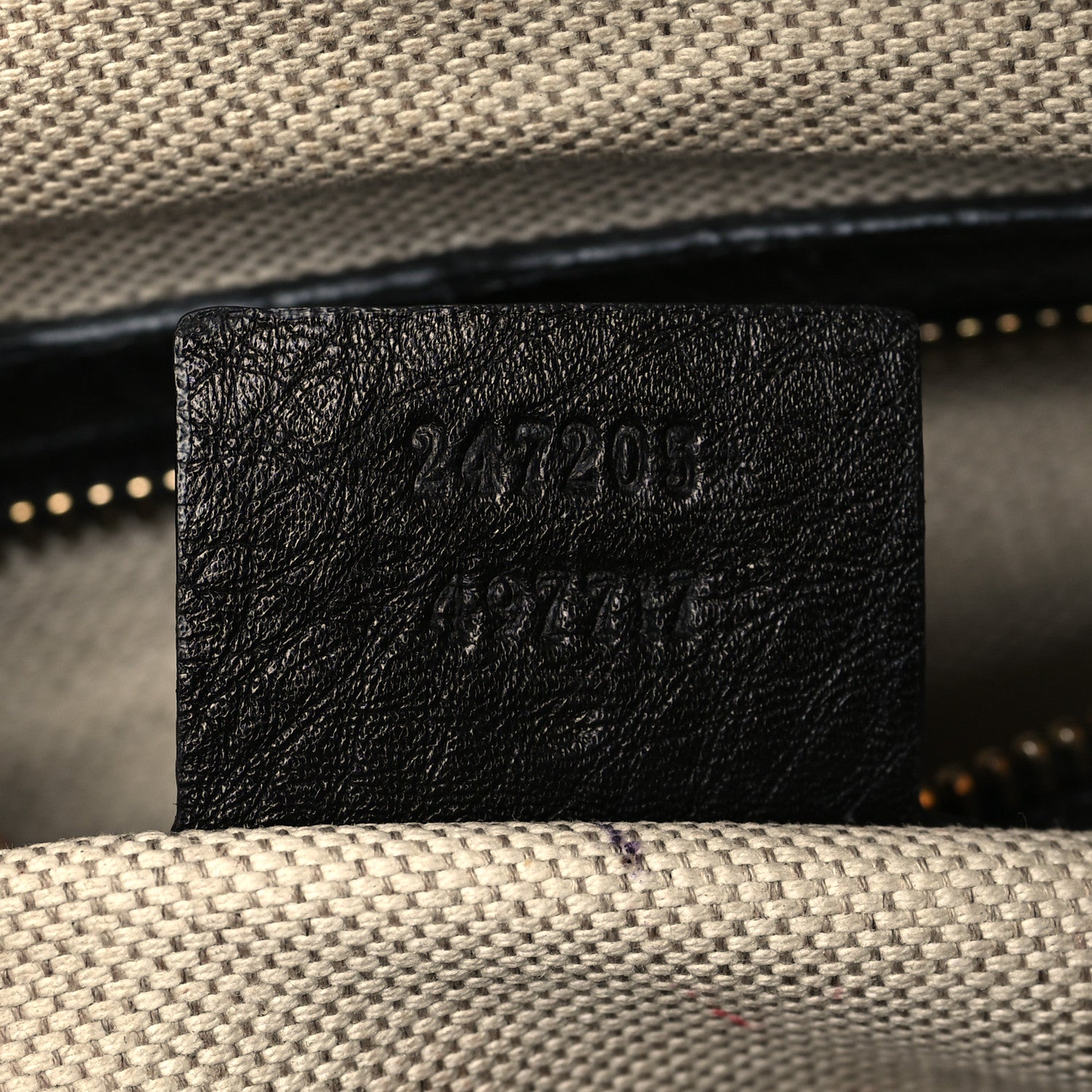 Gucci Calfskin Vintage Web Medium Boston Black 6 of 18