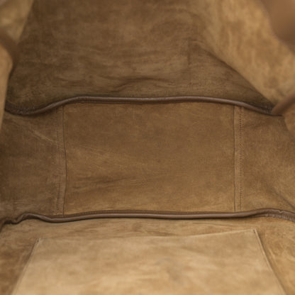 Saint Laurent Suede Le 5 A 7 Bea Tote Caramel Cognac 5 of 13