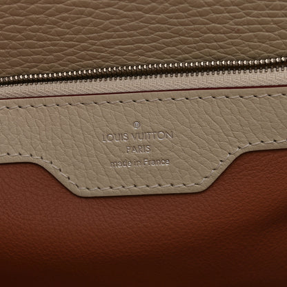 Louis Vuitton Taurillon Capucines MM Blanc Casse 6 of 10