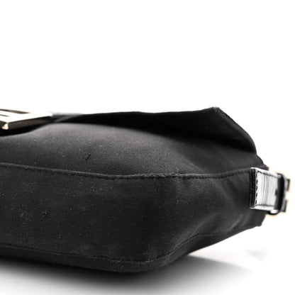 Fendi Nylon Baguette Black 10 of 12