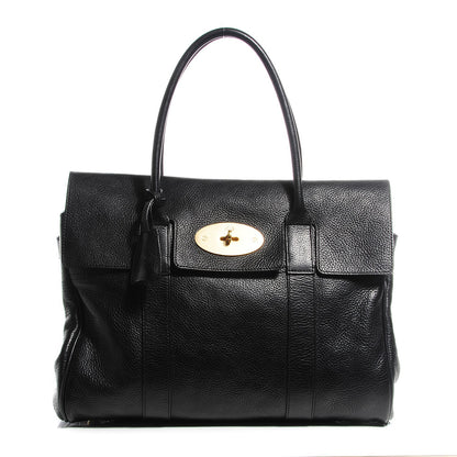 Mulberry Natural Leather Bayswater Black 1 of 11