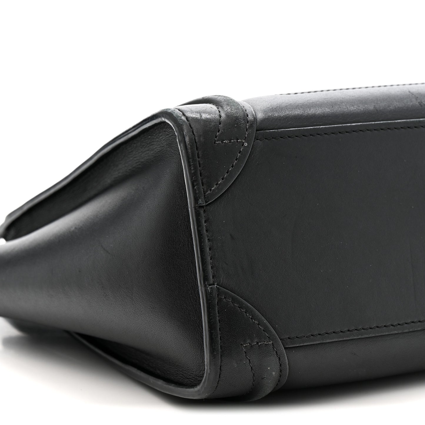 Smooth Calfskin Nano Luggage Black