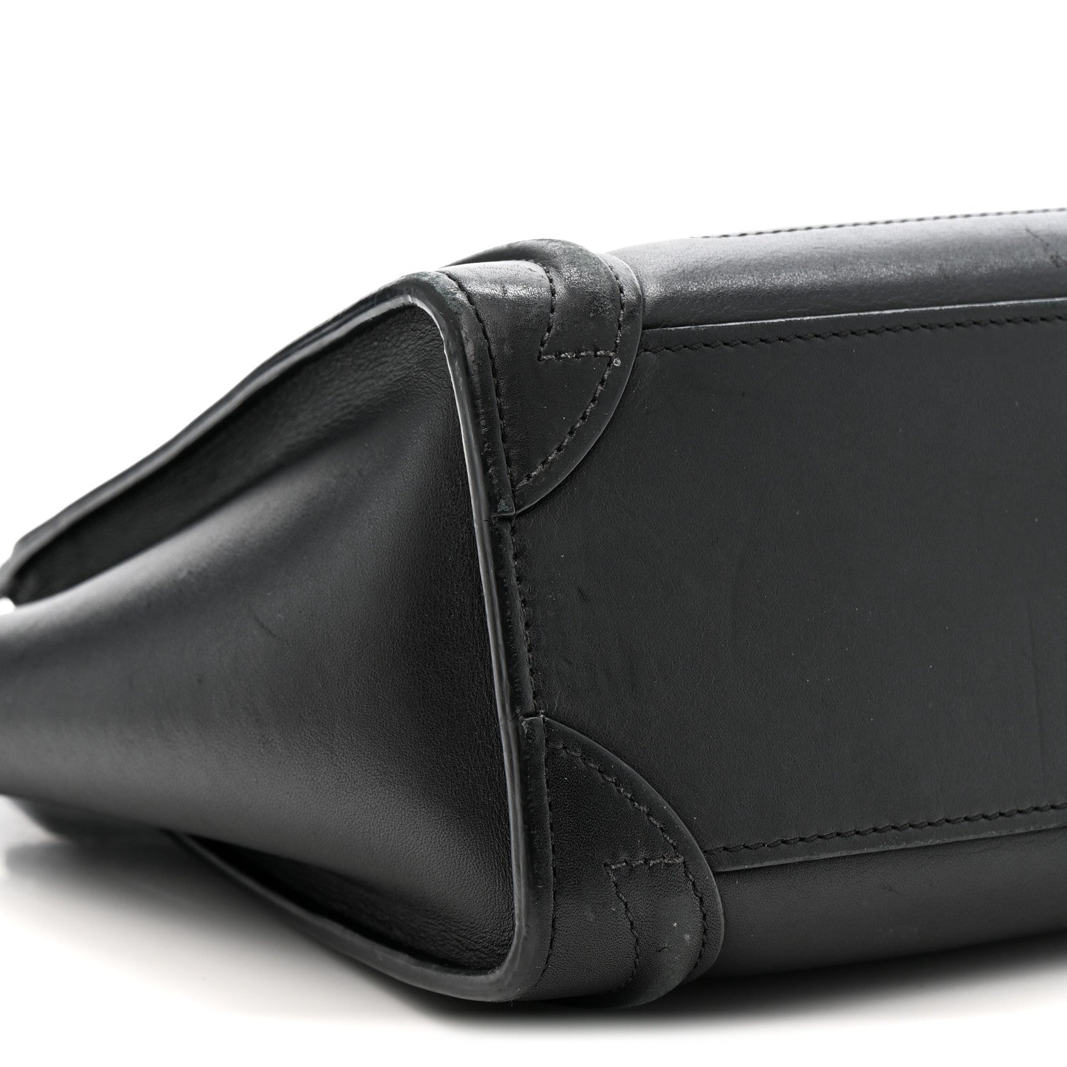 Celine Smooth Calfskin Nano Luggage Black 10 of 17