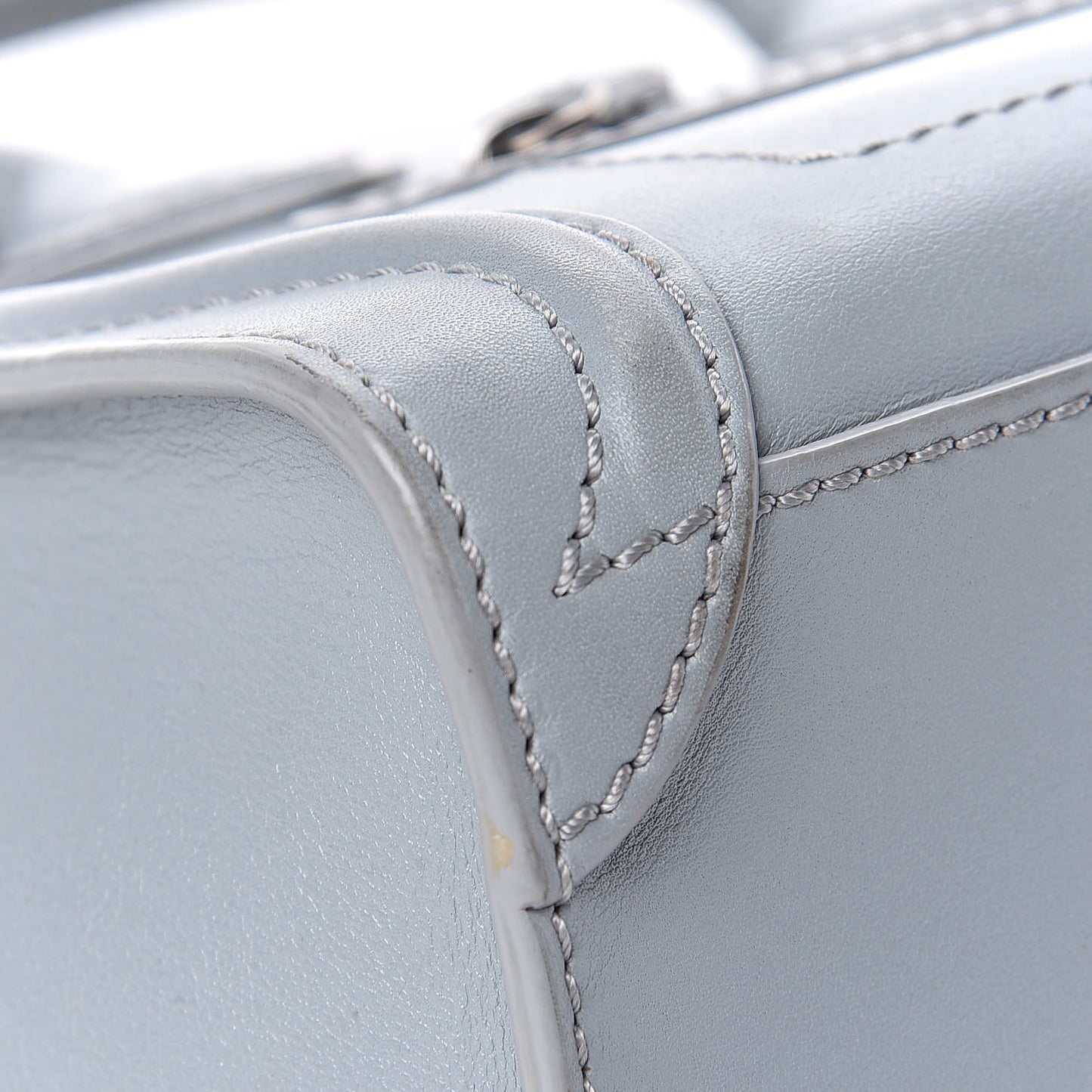 Smooth Calfskin Nano Luggage Sky