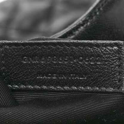Saint Laurent Lambskin Quilted Maxi Icare Shopping Tote Black 8 of 17