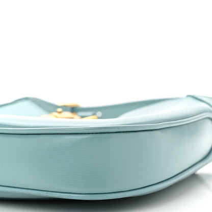 Gucci Boarded Dyana Lux Calfskin Small Jackie 1961 Hobo Dusty Azure 10 of 10