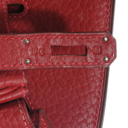 Hermes Fjord Birkin 35 Rouge Vif 10 of 12