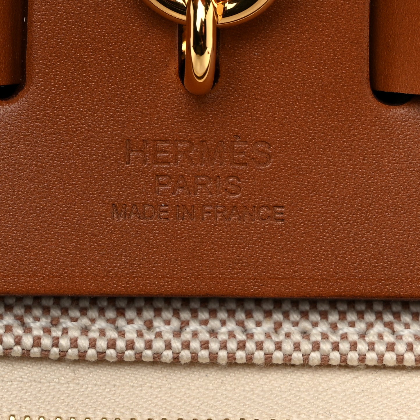 Vache Hunter Criss Viking Herbag Zip Retourne 31 PM Ecru Beige Fauve