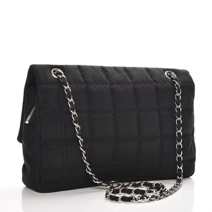 Chanel Nylon Square Quilted Flap Black 4 of 8