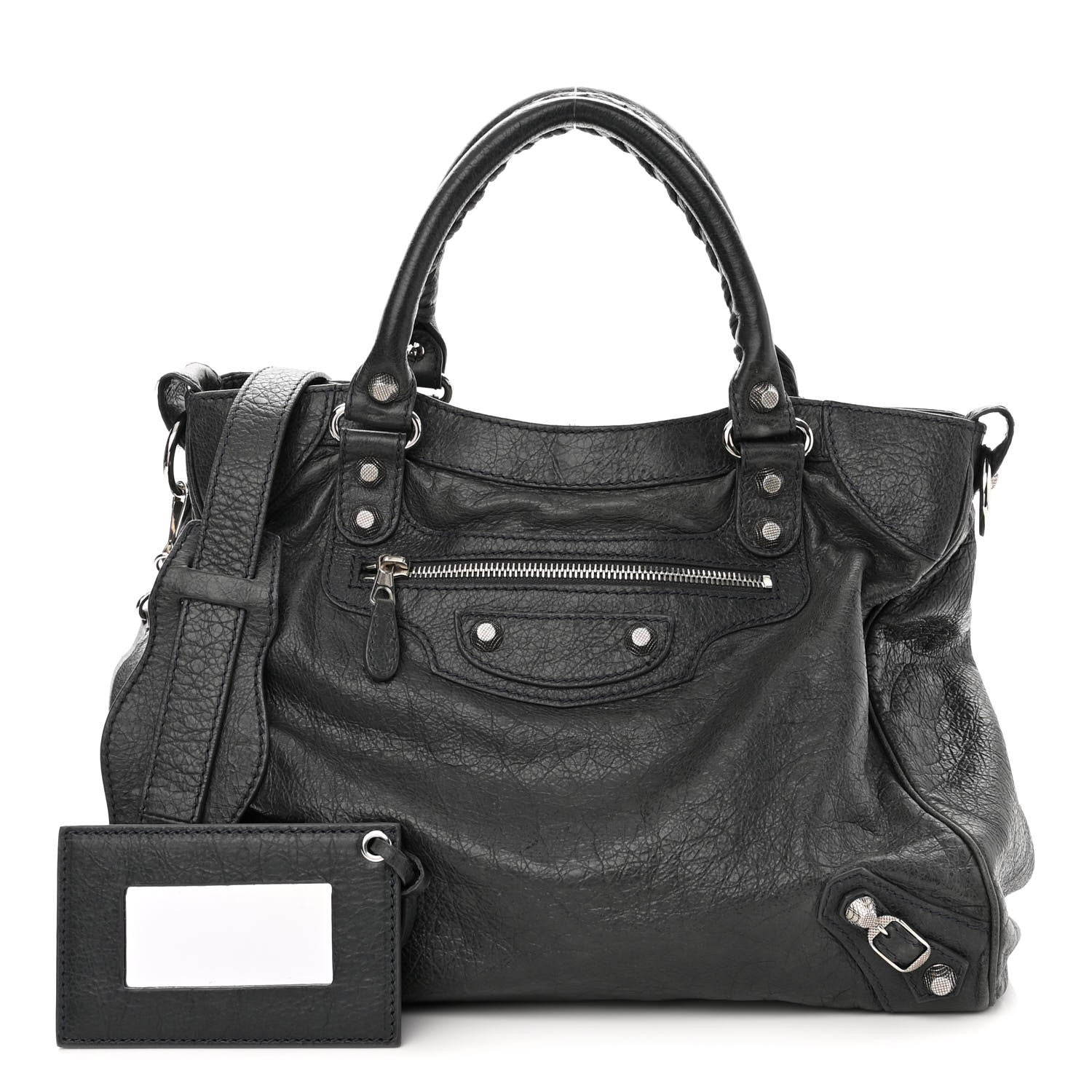 Balenciaga Agneau Giant 12 Silver Hardware Velo Anthracite 1 of 11