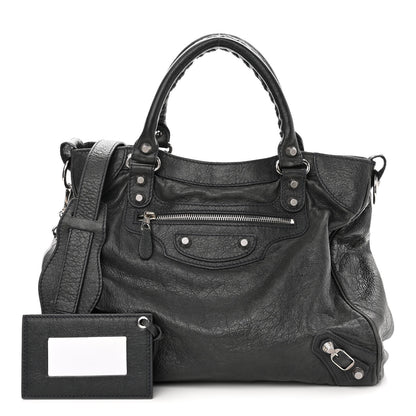 Balenciaga Agneau Giant 12 Silver Hardware Velo Anthracite 1 of 11