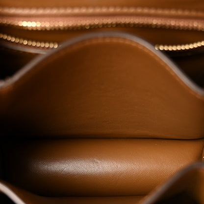 Celine Box Calfskin Small Classic Box Flap Bag Camel 5 of 9