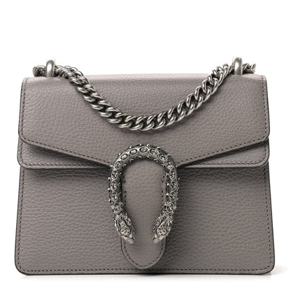 Gucci Calfskin Mini Dionysus Shoulder Bag Dusty Grey 1 of 9