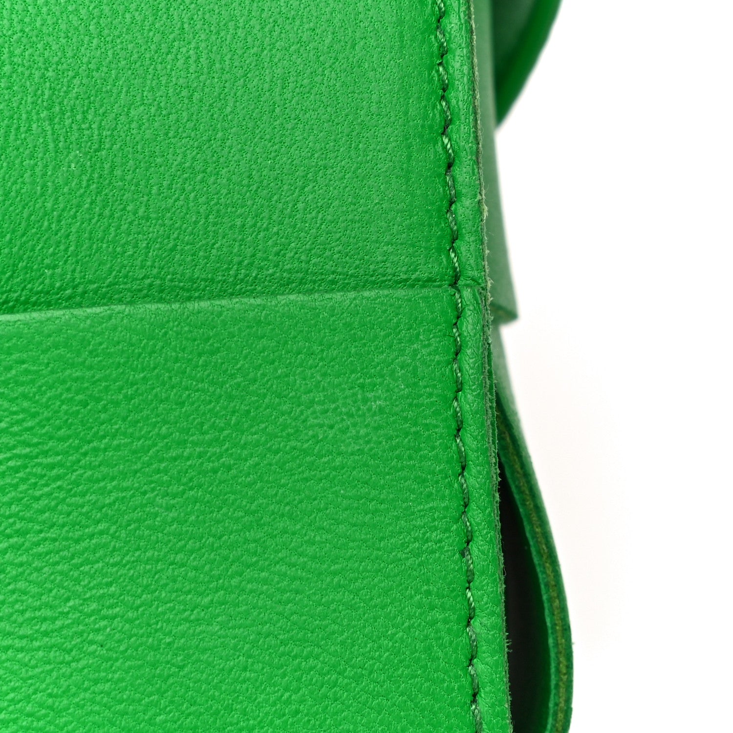 Bottega Veneta Lambskin Maxi Intrecciato Extra Mini Cassette Crossbody Bag Parakeet 12 of 12